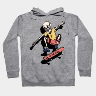 Skateboard Skeleton Skater Hoodie